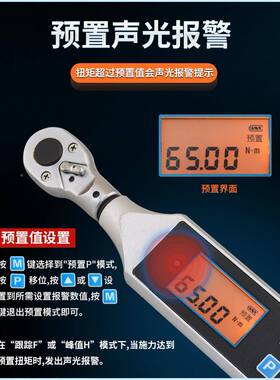 数显扭力扳手20筒0数-2542000的,高精度显扭矩扳手换套可头