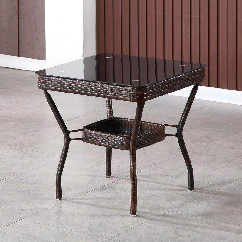 藤编茶简整约茶台台藤椅茶几121户外桌子桌休阳闲餐桌装玻璃圆桌,电子/电工,接线端子,淘宝优惠券,粉丝福利购,淘宝优惠卷