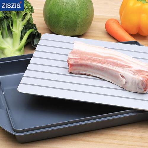 亚马逊热销解冻盘套装黑色新鲜解冻托霉盘冻牛排防急速ZIS-D010解