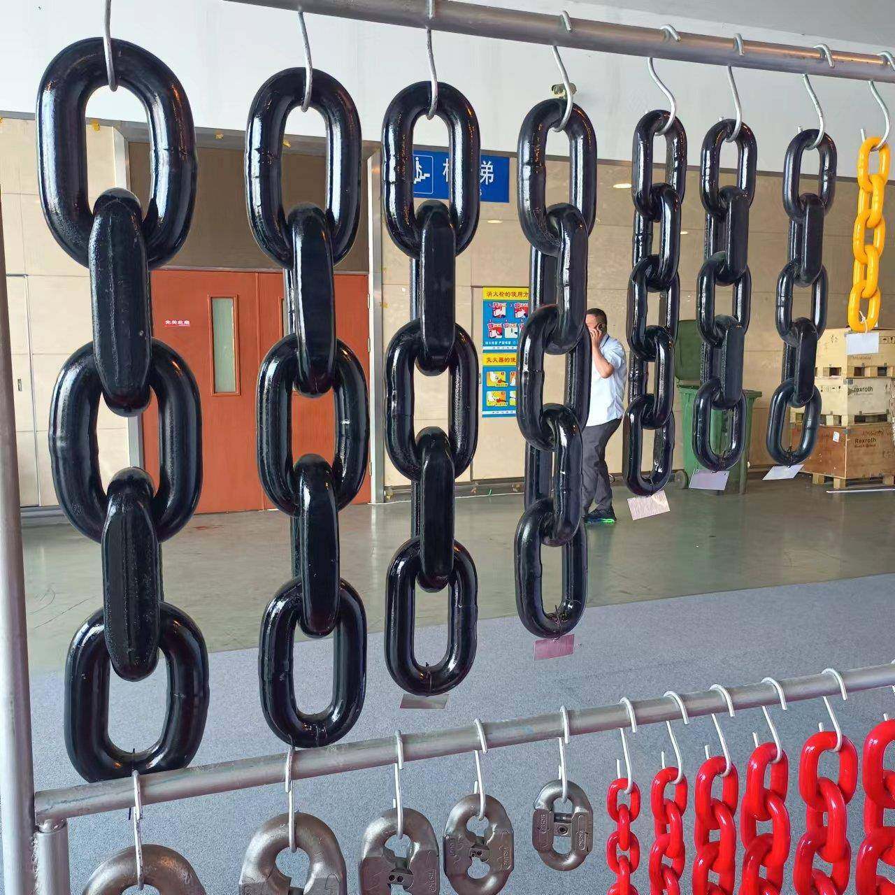矿用锻无缝三环链源头厂家打22-40等多规格矿车矿用FIP三环链