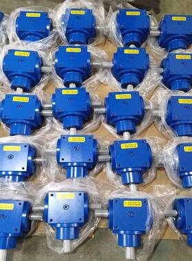 HDAF17-21螺旋:锥齿轮转向箱六面向体转机直角换向器MLR法兰可选