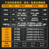 外圆磨1420磨床砂轮双面凹砂轮400 127棕刚玉砂轮粒度硬度齐全