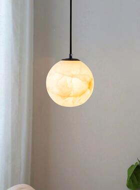 然跨境西班牙天云石主卧室床头小玄关现代创意设计80226灯师中吊