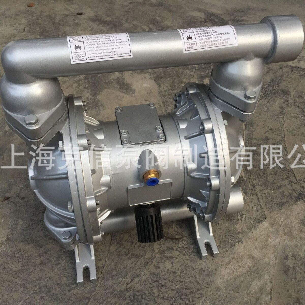 QBY-25气动铝合金隔膜泵 胶水隔膜泵 矿用隔膜泵