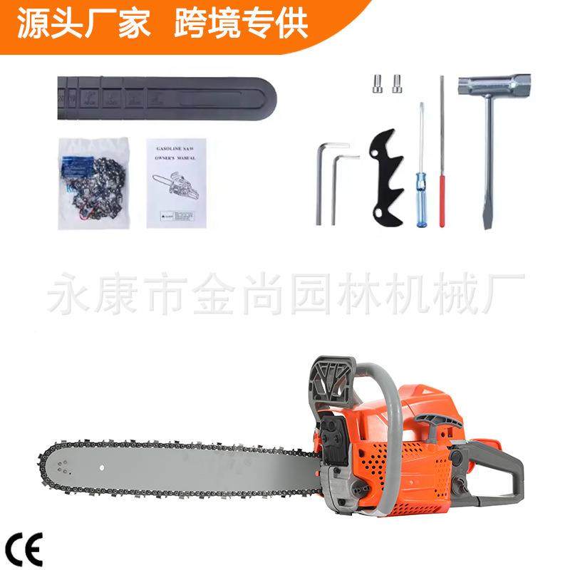 跨境电5800油工锯大功率5522锯cc20寸园林具伐木锯砍树机家用小型