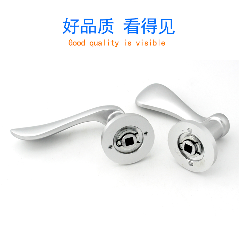 分体执手锁上提反锁70锁体白色中式卧室锁58锁具585静音锁