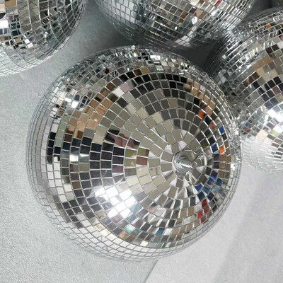 disco球舞台灯光反光球ball婚庆玻璃球酒吧镭射球迪斯科球镜面球