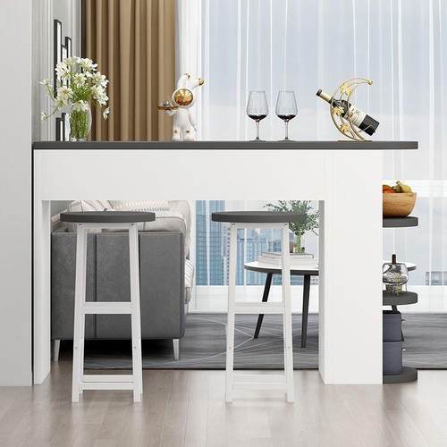 小玄户现型靠墙吧台家EKY用简约酒柜代客厅厅关岩板沙发餐轻奢隔