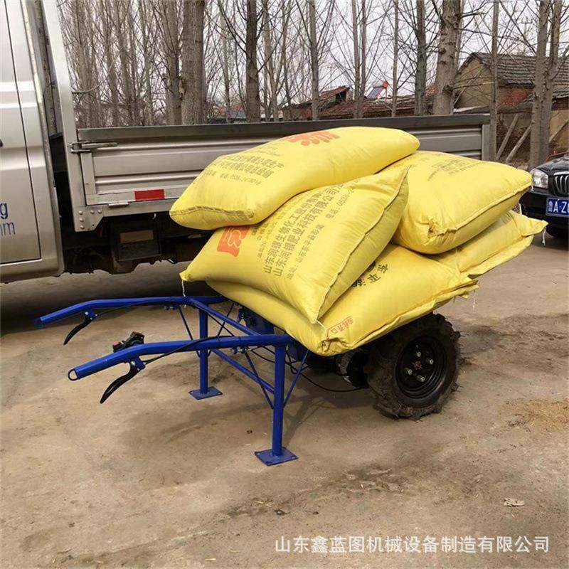 加厚钢管电输动手推车独轮三轮四轮运平农OHM板48V田山地爬坡鸡公