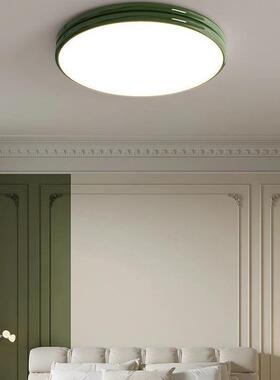 式卧间LM3429室吸顶灯全光谱奶法油风主卧房儿童灯简约现代书房护