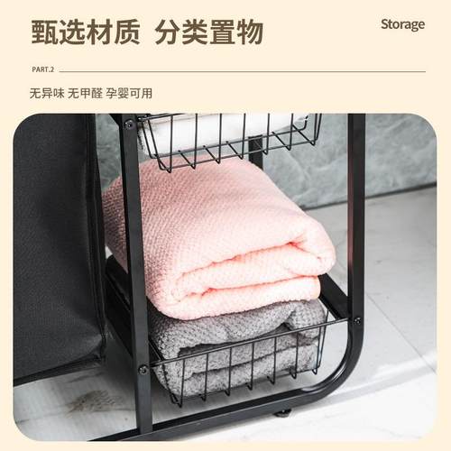 跨境落地家用脏衣篮小号浴纳室脏约衣篓可小号脏衣拆装简洗篮收衣