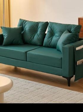 沙发型小户客发出厅新款出租服装店接待室小沙租房微瑕宿舍97551