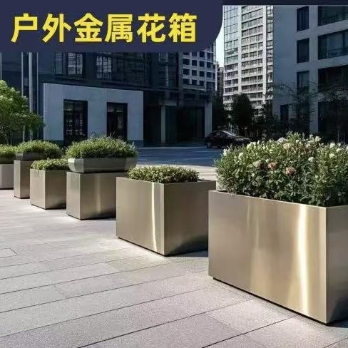 不锈钢户外景观花箱厂家