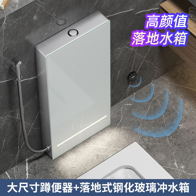 智能感应脚冲水箱便器