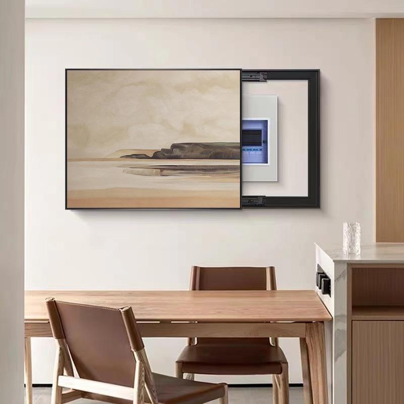 弱电箱媒电表盒配电体箱电闸箱开空箱简约电箱遮-620挡电表多箱装