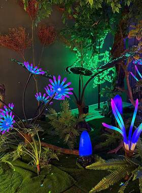 阿凡7929达场景小精灵珍珠树打温馨浪造漫氛星围夜灯光星灯氛围景