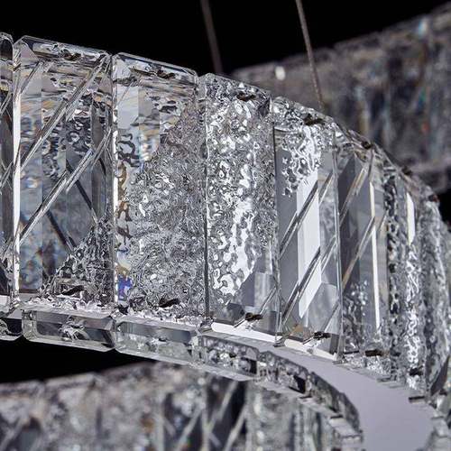 54水师晶客厅灯新款意式轻奢设计复式楼挑现代简约餐厅卧空室吊主