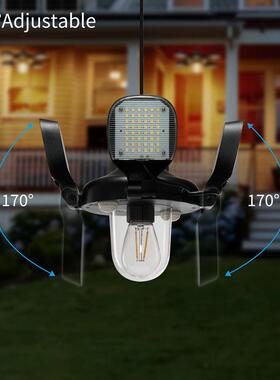 新品KMT92用LED太阳能四叶灯户外家院照明室外庭1灯