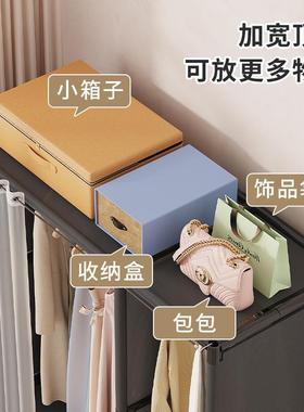 BD101011衣衣柜家用卧室出租房屋简易布柜结耐用防尘收储纳物衣实