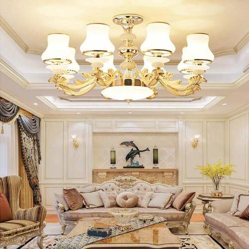 欧式客厅晶吊灯现代约大气简墅大厅卧室餐厅灯555锌合金水灯别具