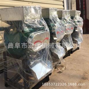 制做花生碎的机器小型花HXG生碎机破式对棍花生破碎机