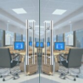 玻璃门拉手门把手加厚不锈钢大门拉手钢化玻璃门对装 推拉拉手店铺