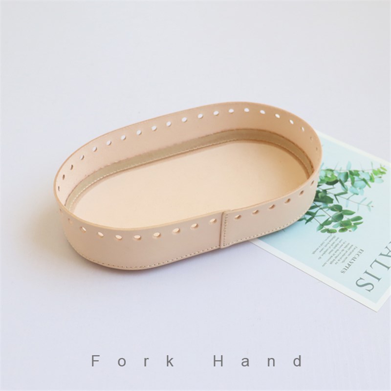 叉子手工高包底钩针配件底座编织包手拎斜背水桶包皮底材料