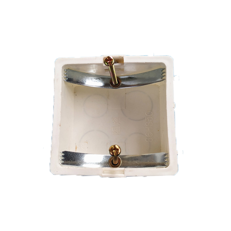 8型开关插座暗盒修复器底盒补救修复维修 卡片式100片无螺丝