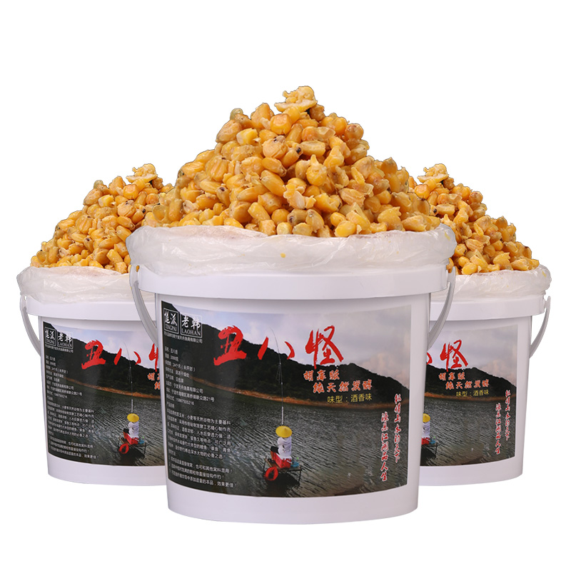 纯发酵老坛玉米打底窝料打窝料鲤鱼草鱼青鱼巨物黑坑野钓大物饵料