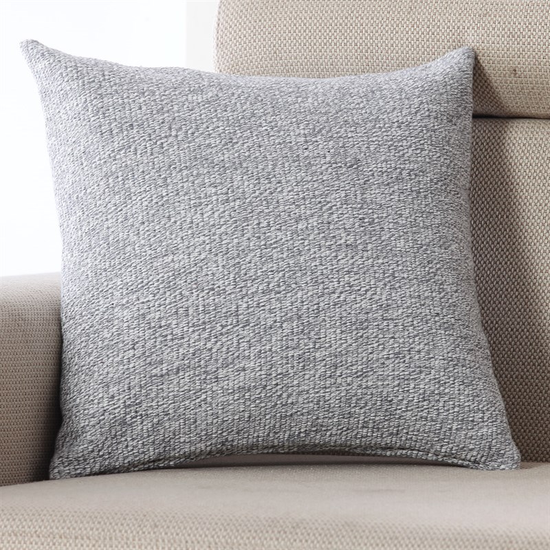 纯色棉线沙发抱枕床头大靠背套办公室椅靠垫汽车靠枕含芯45*45枕