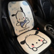 夏季 汽车坐垫车用蜂巢卡通半包座套车载可爱女士冰凉透气通用椅套