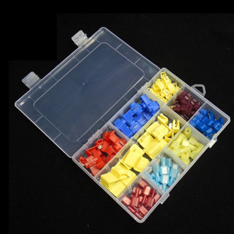 免破线接线夹盒0只装 软线接线端子连接器电线分线器线卡子
