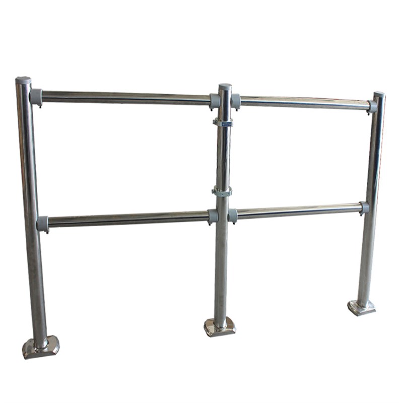 超市护栏不锈钢隔离拦收银通道出入口分流拦无购物通道分隔护栏