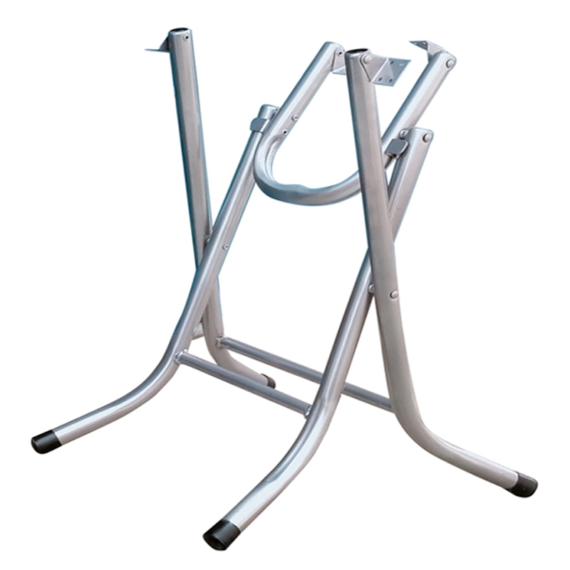 折叠餐桌脚架铁桌脚架子折叠腿支架大排档桌架折叠圆桌支架桌子腿