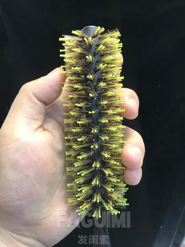 发闺蜜猪鬃毛梳子卷发梳内扣木梳圆滚梳卷梳直发美发造型梳刘海