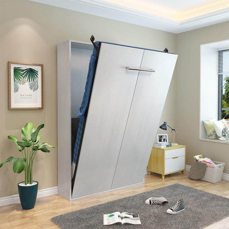 隐形折式床挂墙XLO床壁挂墙上叠折叠能床功翻转壁床衣柜一体小户,住宅家具,折叠床,淘宝优惠券,粉丝福利购,淘宝优惠卷