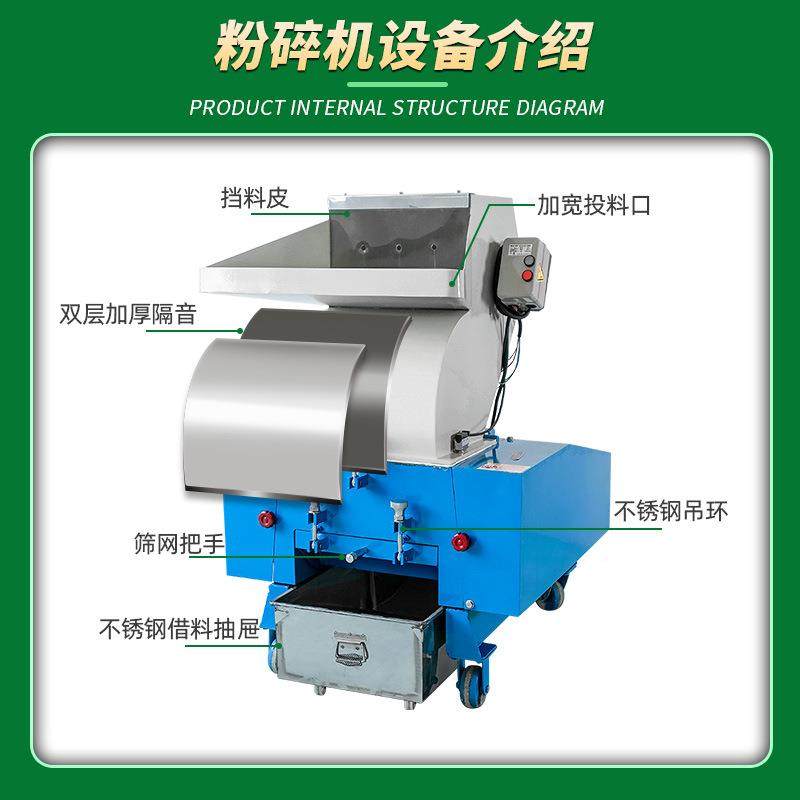 塑料粉碎机多功能颗粒打料机塑料机旧水废口边角注料塑碎料LDA破