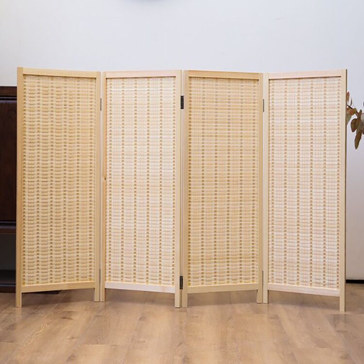 屏风隔断竹编儿童幼儿园简易办公室遮挡挡板客厅移动小屏风矮屏风