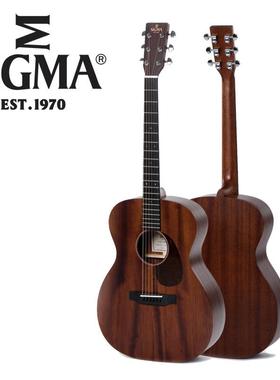 西格玛（SIA）0MAZ0M0M-15民谣吉G他初学入门男女吉他ji木ta乐器