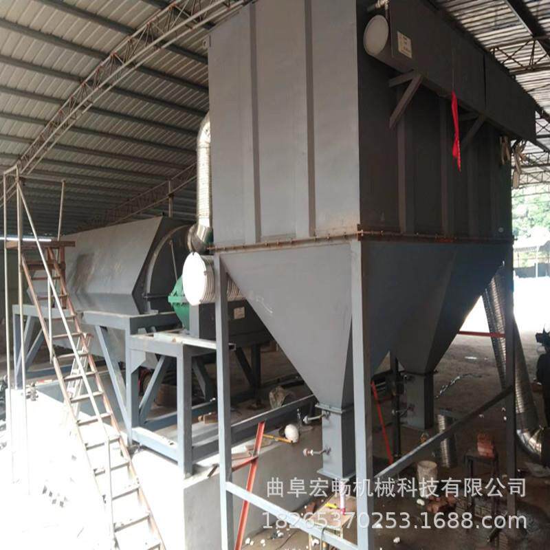 火割烧理铁除锈六角光机切件去毛刺机器抛大石85倒圆光亮滚石机