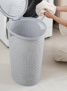 脏编衣篮纳衣物收筐仿藤脏衣篓PDD10192可折叠家用卫室生间浴高颜