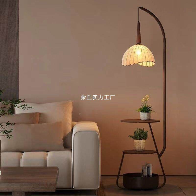 地式复古风客厅沙美发旁氛围茶几灯灯卧720室床落头柜