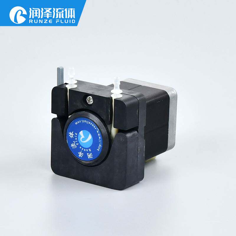 润泽蠕动泵24v小型步进电机循环迷你自吸实验室抽水4转子PPS泵头