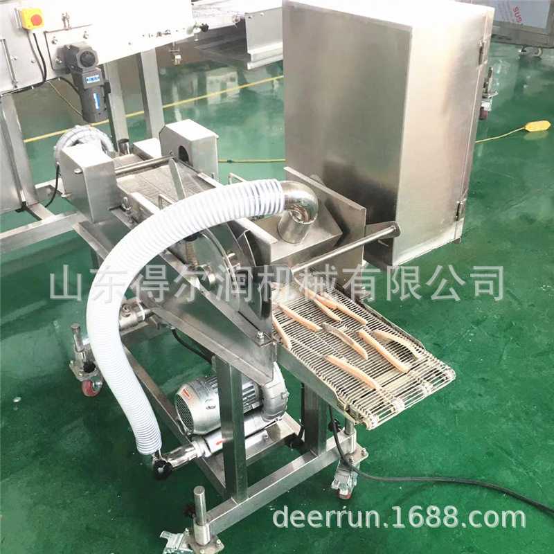 小型上浆机 上糠机 红豆派裹浆机 脆皮鲜奶裹糠机 全自动 省人工