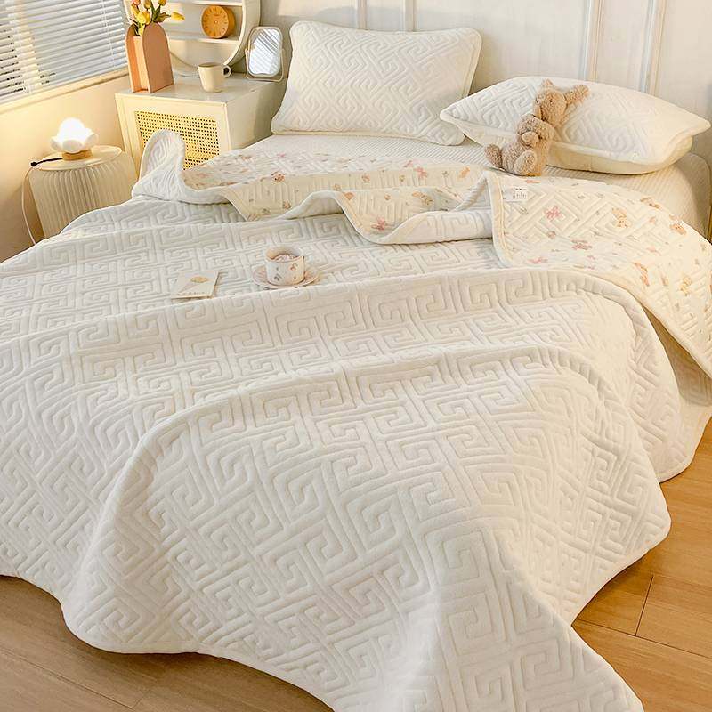 双面可用床盖一面纯棉一面绒榻榻米绗缝全棉厚床单三件套四季通用,鲜花速递/花卉仿真/绿植园艺,其它园艺用品,淘宝优惠券,粉丝福利购,淘宝优惠卷