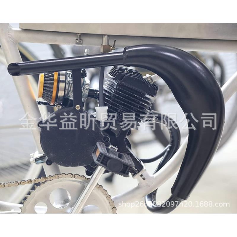 二冲管程自车发动机改装排气80cc501cc00汽油机消声器排气RRE行筒