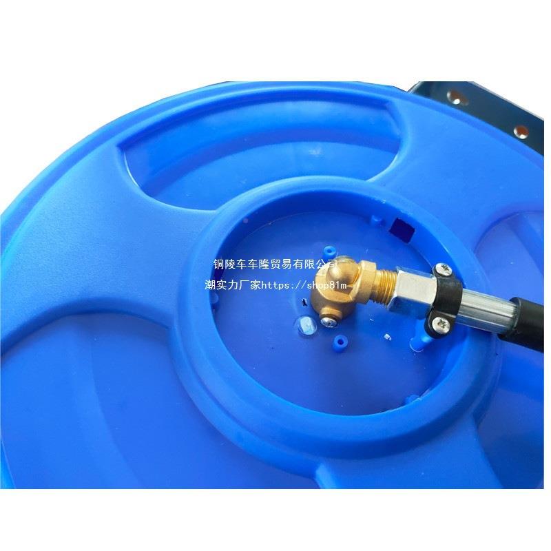 洗机水管自动缩收纳卷JXG管器伸盘绕器架子车高压水