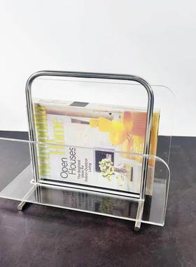 简力约亚克属杂志架书样板房摆1654件售楼处架客金厅书房软装饰品