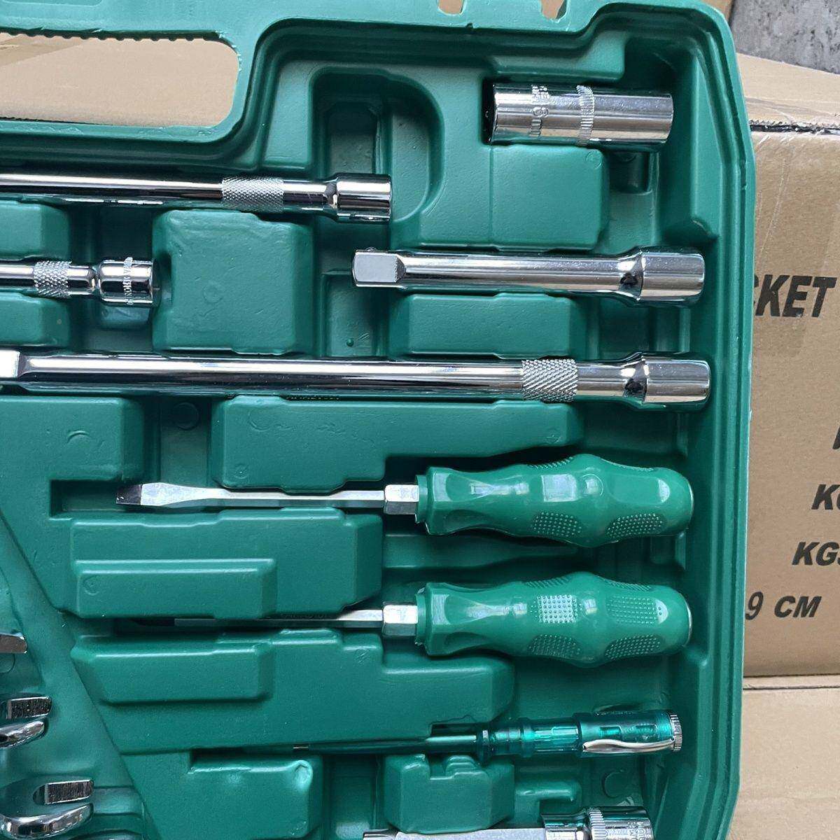 121件套汽修工具套汽车维修工件套装车工88具修具扳手工具箱套装