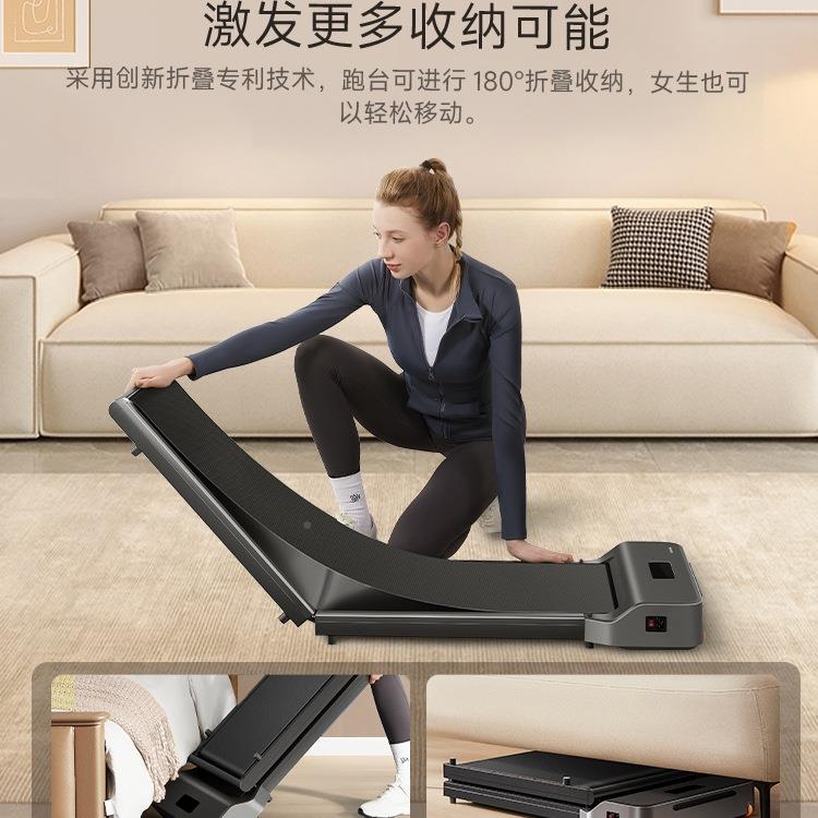新品走Z1步机可叠家用款室内小型迷你跑折步机多功能身F98T68TH器